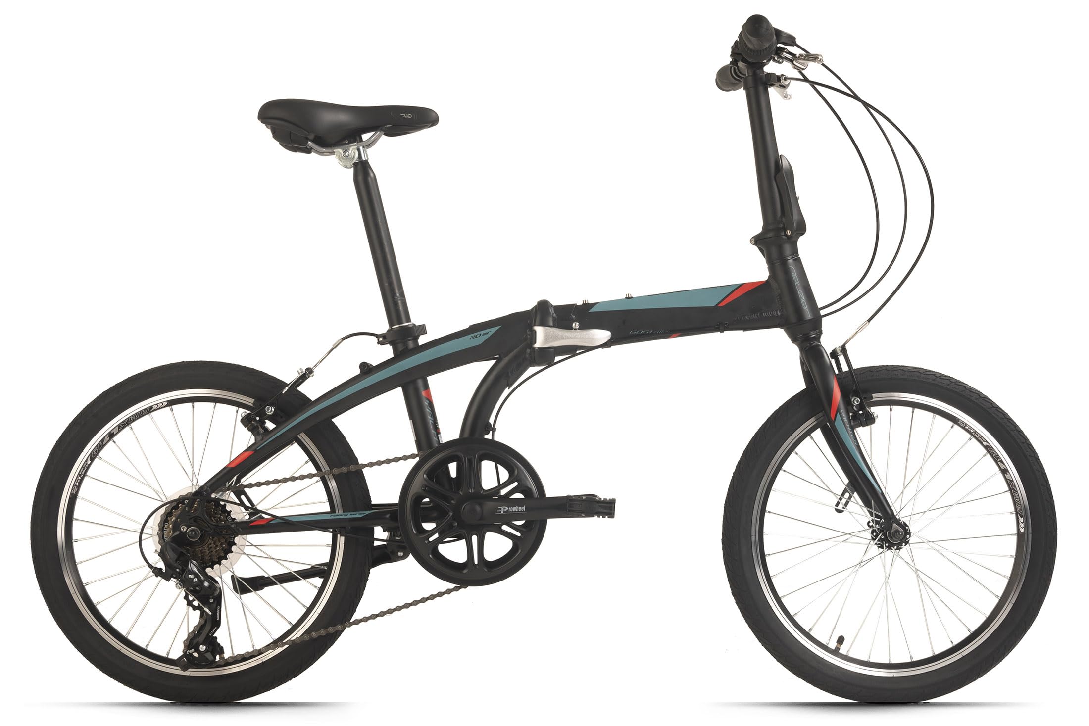 HOLLANDIA Neuzer Faltrad 20'' Yachter schwarz 6 Gänge Sport & Freizeit