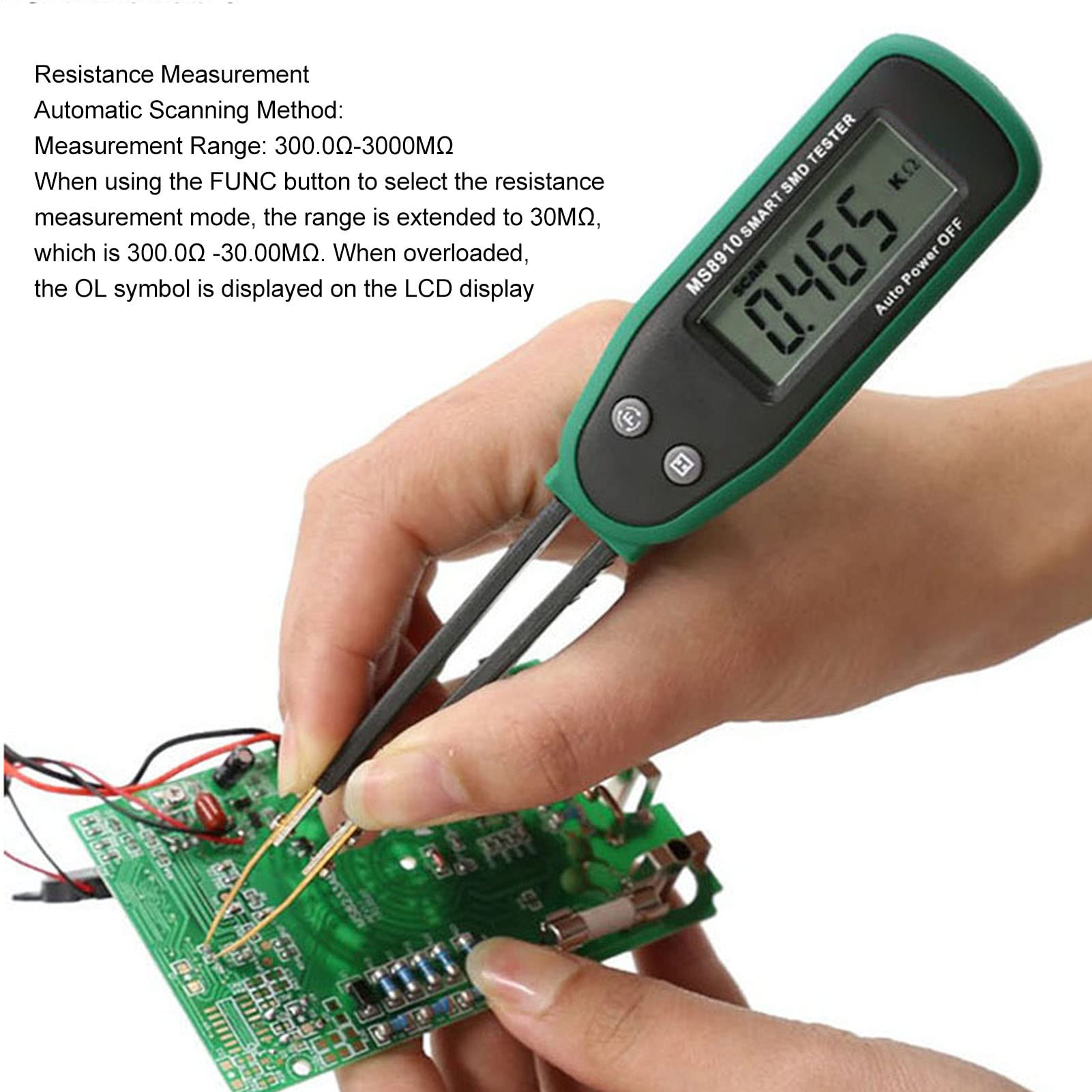 Strumento di analisi completo Smart SMD Tester per appassionati e professionisti dell'elettronica
