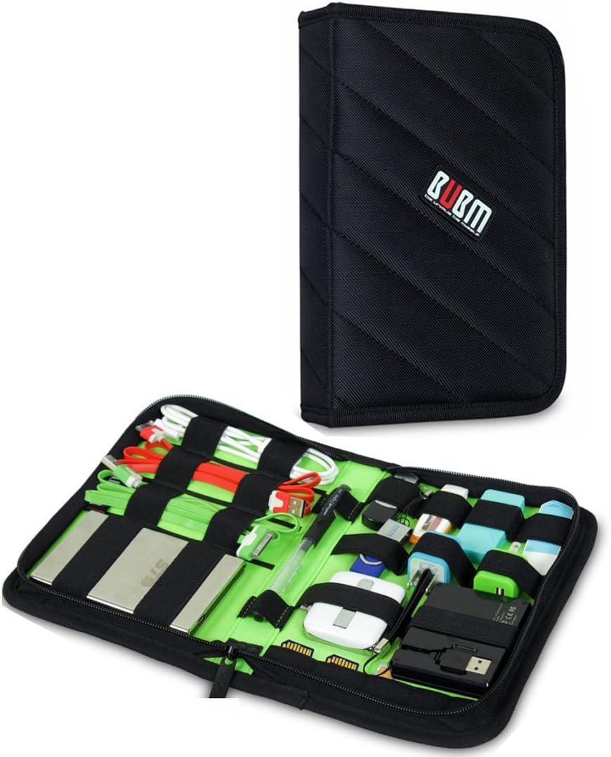 Organizer Bags Various USB Cable Kit /Phone/usb Charger Cable/plug/hard Drive Case/cable Organizer / Flash Disk / Travel Organizer / Hard Drive Case / Cable Organiser / Baby Healthcare & Grooming Kit Organizer Bags Portable Universal Electronics Accessories (Small)