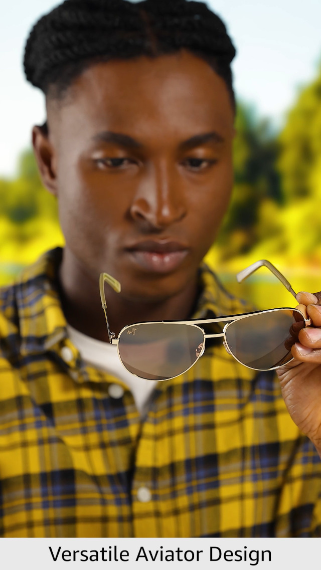 Amazon.com: Maui Jim Men's and Women's Seacliff Polarized Aviator