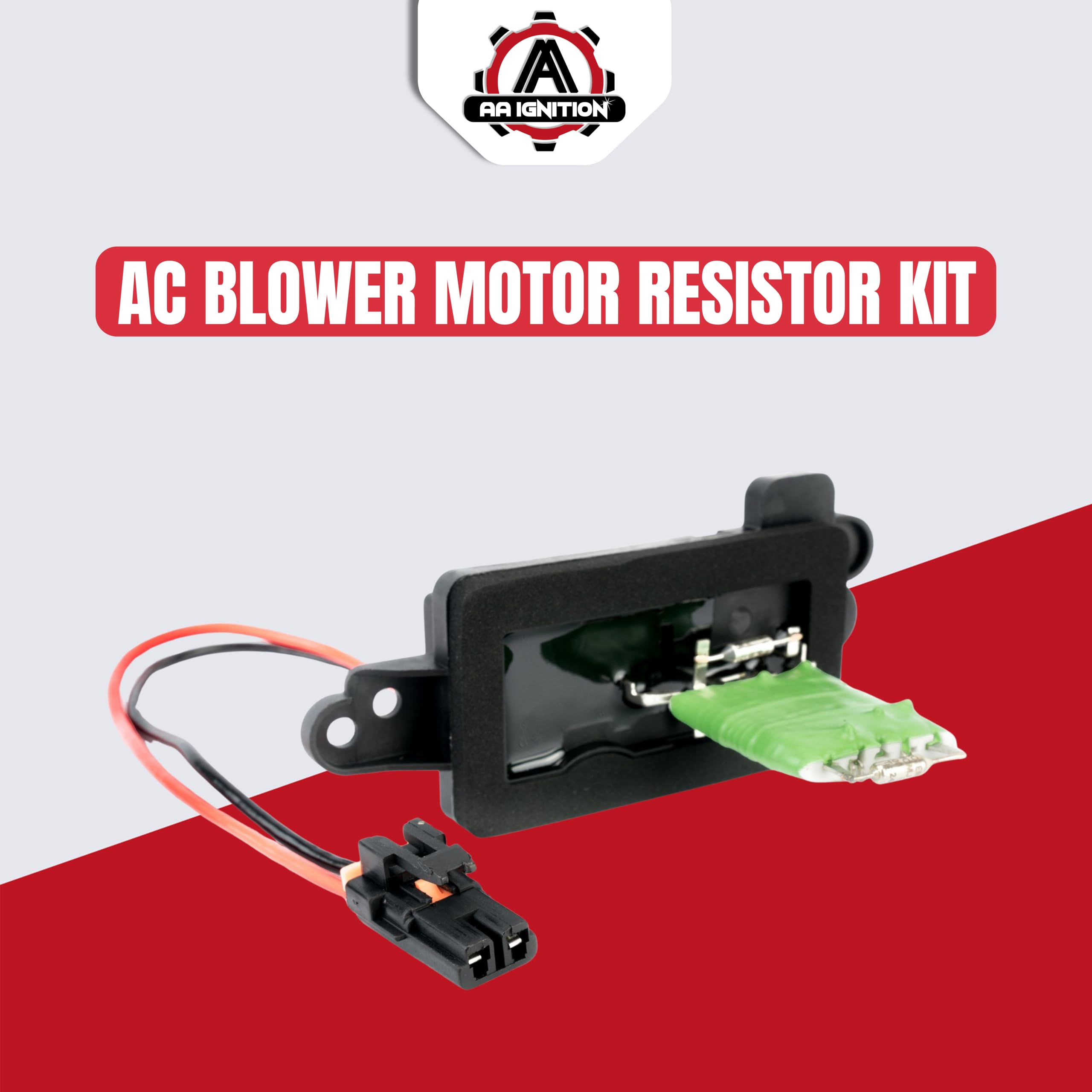7 Wire Pigtail Blower Motor Resistor Plug Connector Compatible With Chevrolet GMC Cadillac Silverado Tahoe & More