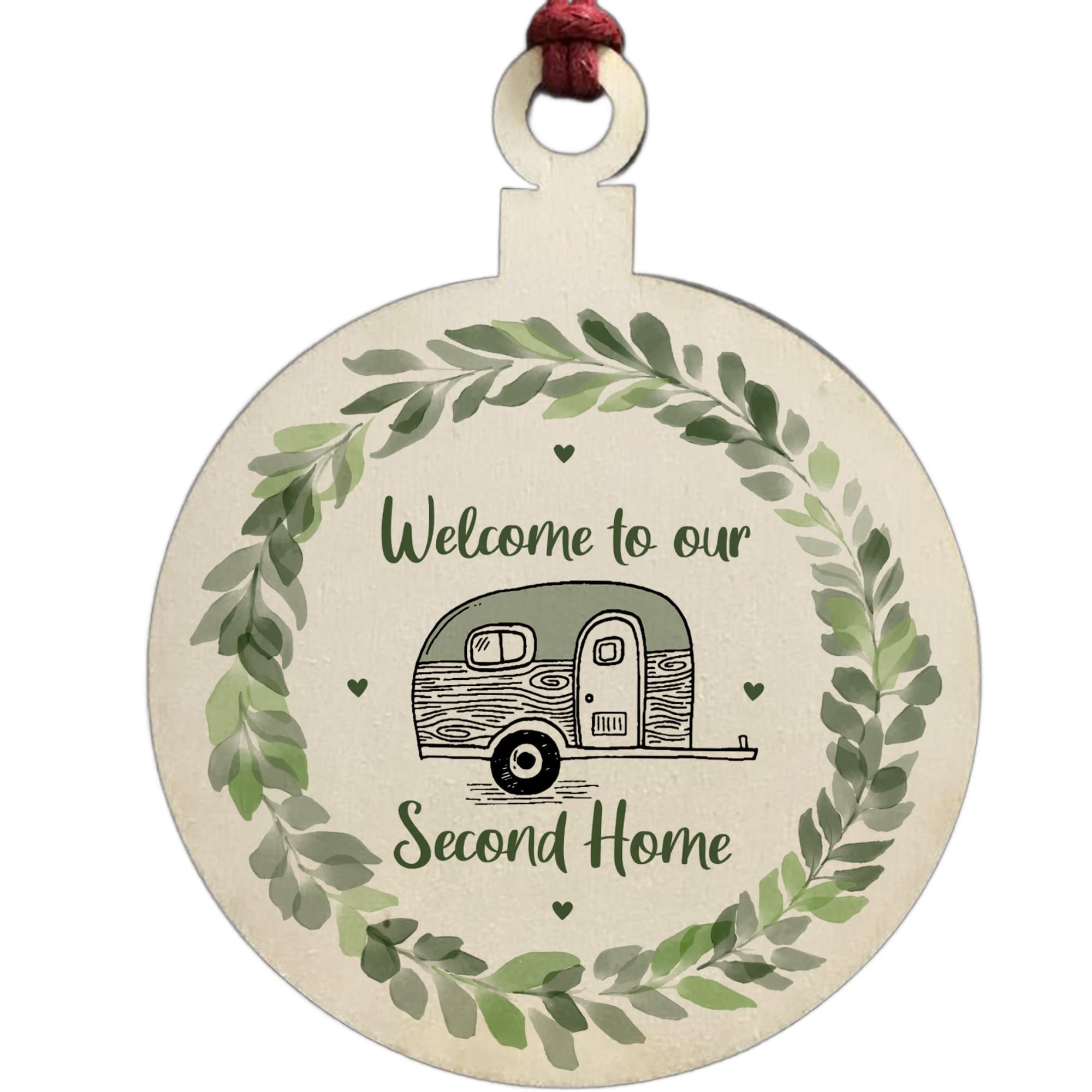 Caravan Sign Novelty Wooden Hanging Sign Caravan Lover Gift Decor Retirement Gift