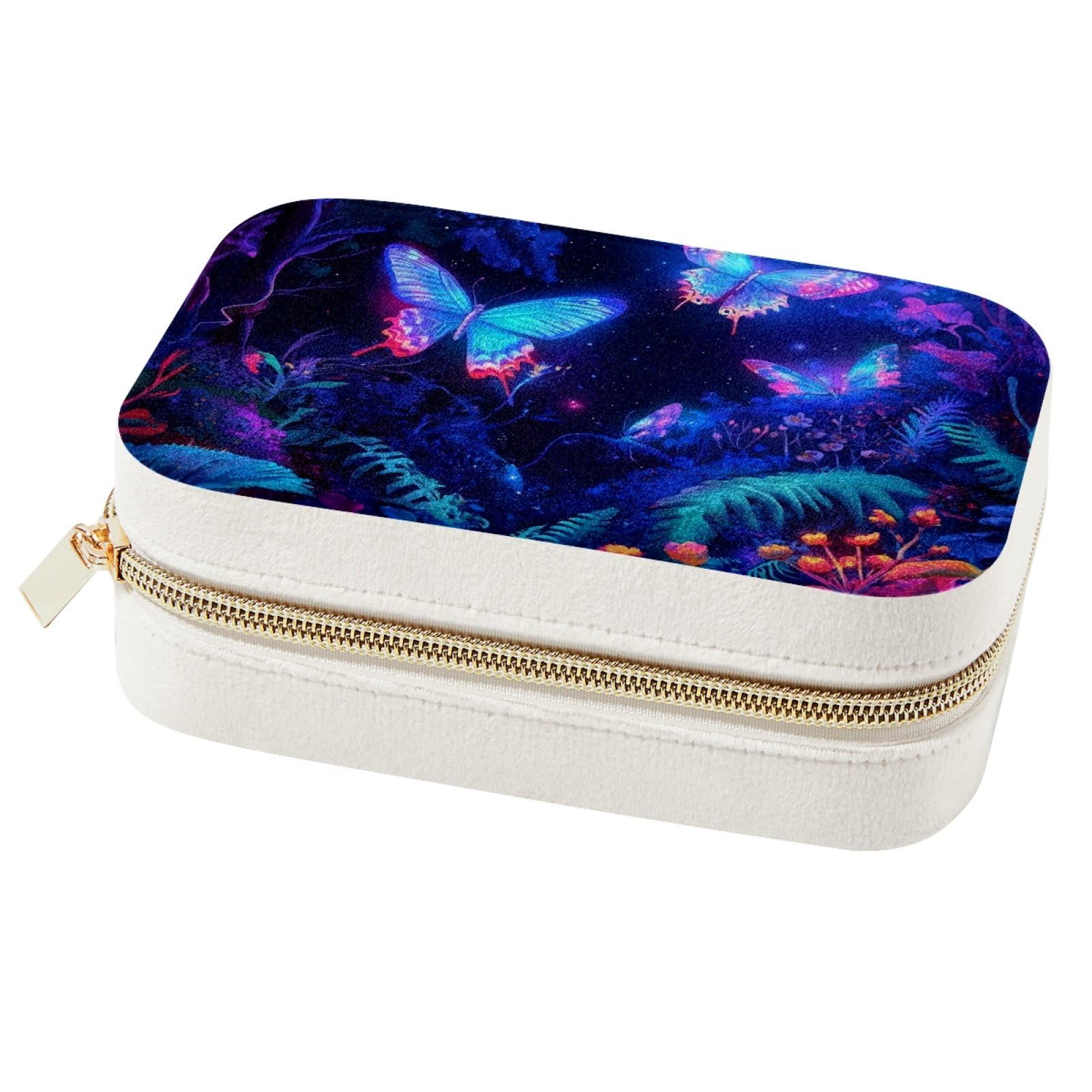 Boîte à bijoux papillon phosphorescente, le cadeau idéal pour fille