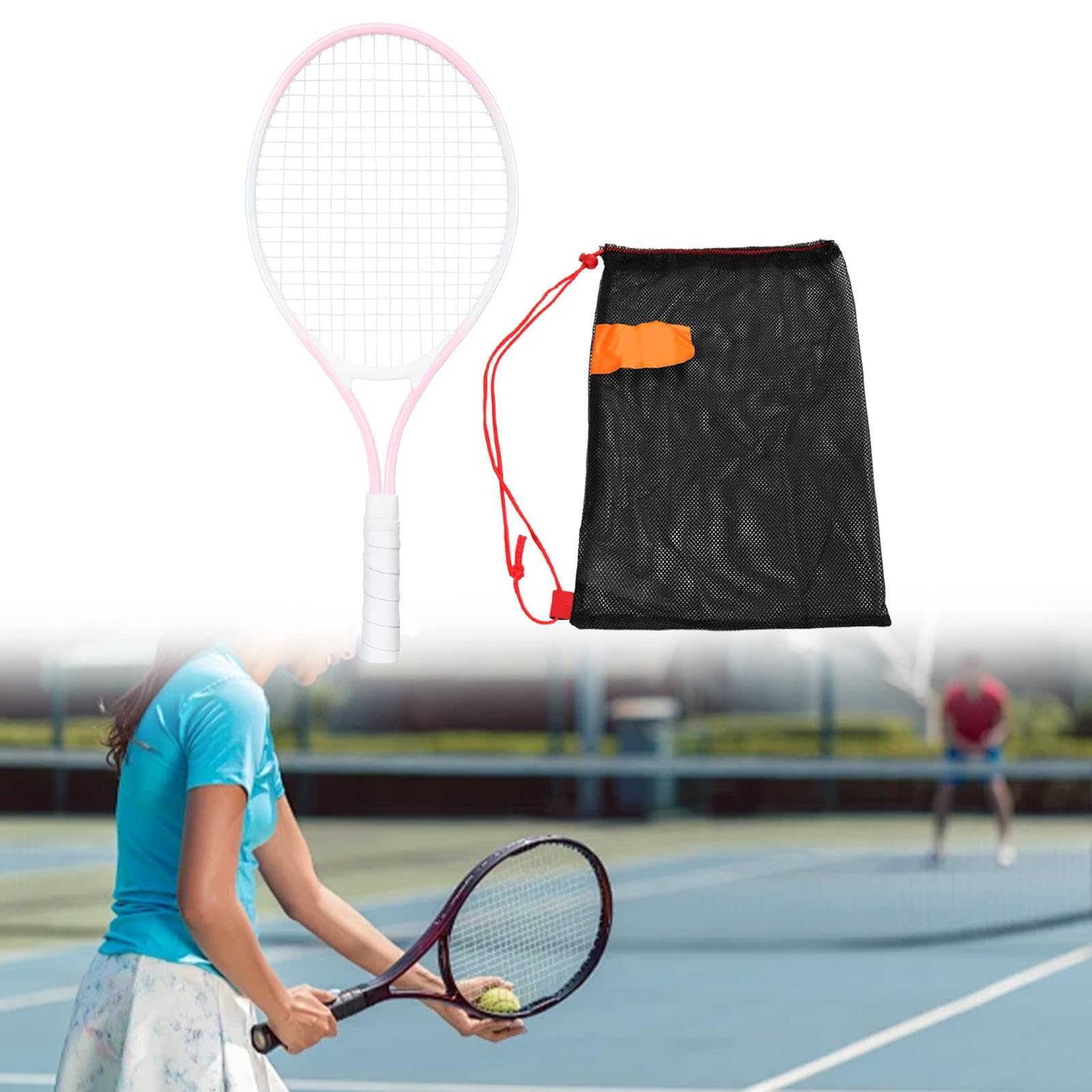 Oshhni Raqueta De Tenis Para Niños: Fibra De Carbono, Mango Ergonómico Y Bolsa De Transporte Incluida
