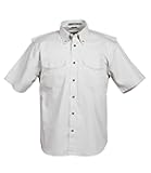 Men's Vented Back Twill Short Sleeve