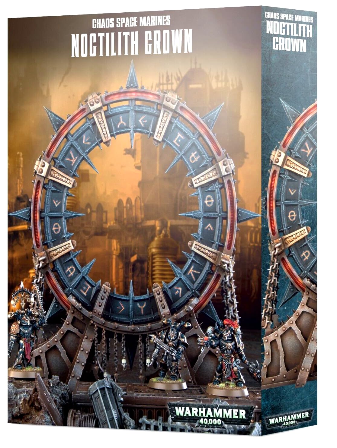 Games Workshop Chaos Space Marines Noctilith Crown - Tabletop Miniature Game - 24 Plastic Miniatures - Age 14+