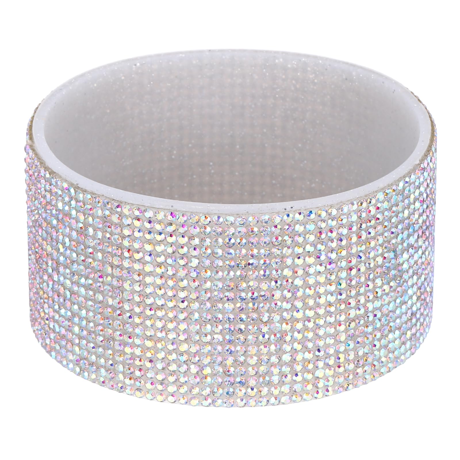 PATIKIL Glitter Silicone Boot, Diamond Water Bottle Protective Boot Shining Anti Slip Cup Sleeve Accessories for Stanley Tumbler 20-40OZ with 2.9"-3" Bottom, Colorful