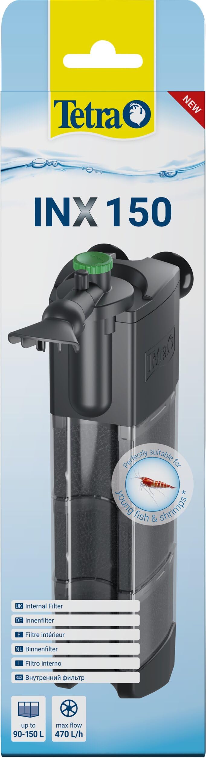 Tetra INX 150 - Filtro Interno per Acquario, per acquari da 90-150 Litri