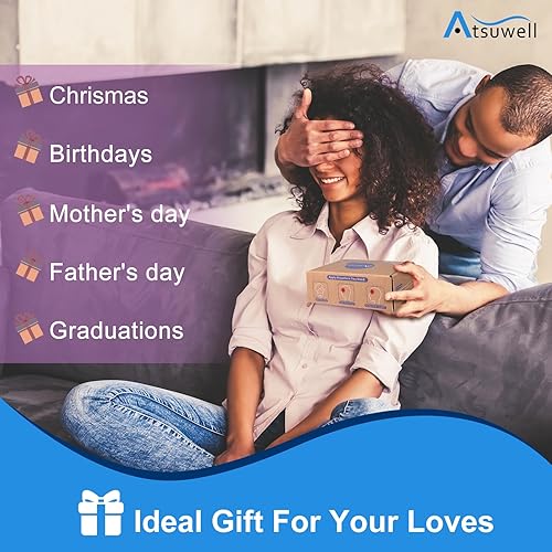 Miniatura 5 de Atsuwell Máscara sinusal, máscara de ojos de compresión fría cálida para ojos secos, migrañas, dolor de cabeza, alivio de presión sinusal y