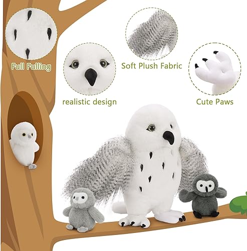 Vista 172 de Juego de 7 juguetes de peluche de dragón verde gigante de 21.7 pulgadas, animal de peluche con 4 bebés y 2 huevos, dinosaurios de peluche para niños