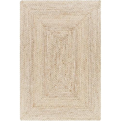 Mark&Day Jute Rugs, 9x12 Kyriakos Cottage Light Beige Area Rug,