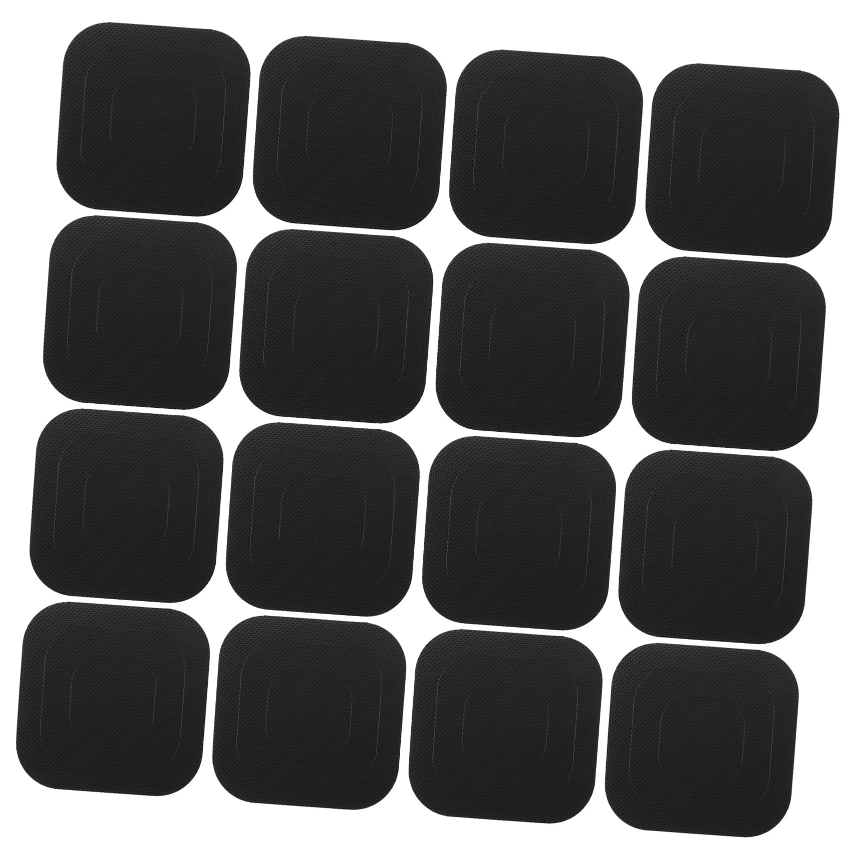 FAVOMOTO 20pcs Bathroom Anti-Slip Stickers Non-Slip Stair Decals Shower Floor Non Slip Stickers Shower Non-Slip Stickers Bathtub Non-Slip Appliques Non Slip Shower Stickers Black Peva