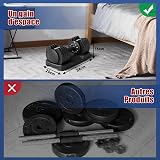 DH FitLife 2 x 12kg Adjustable Dumbbells Set | 5 Weights, Quick Adjust - 4