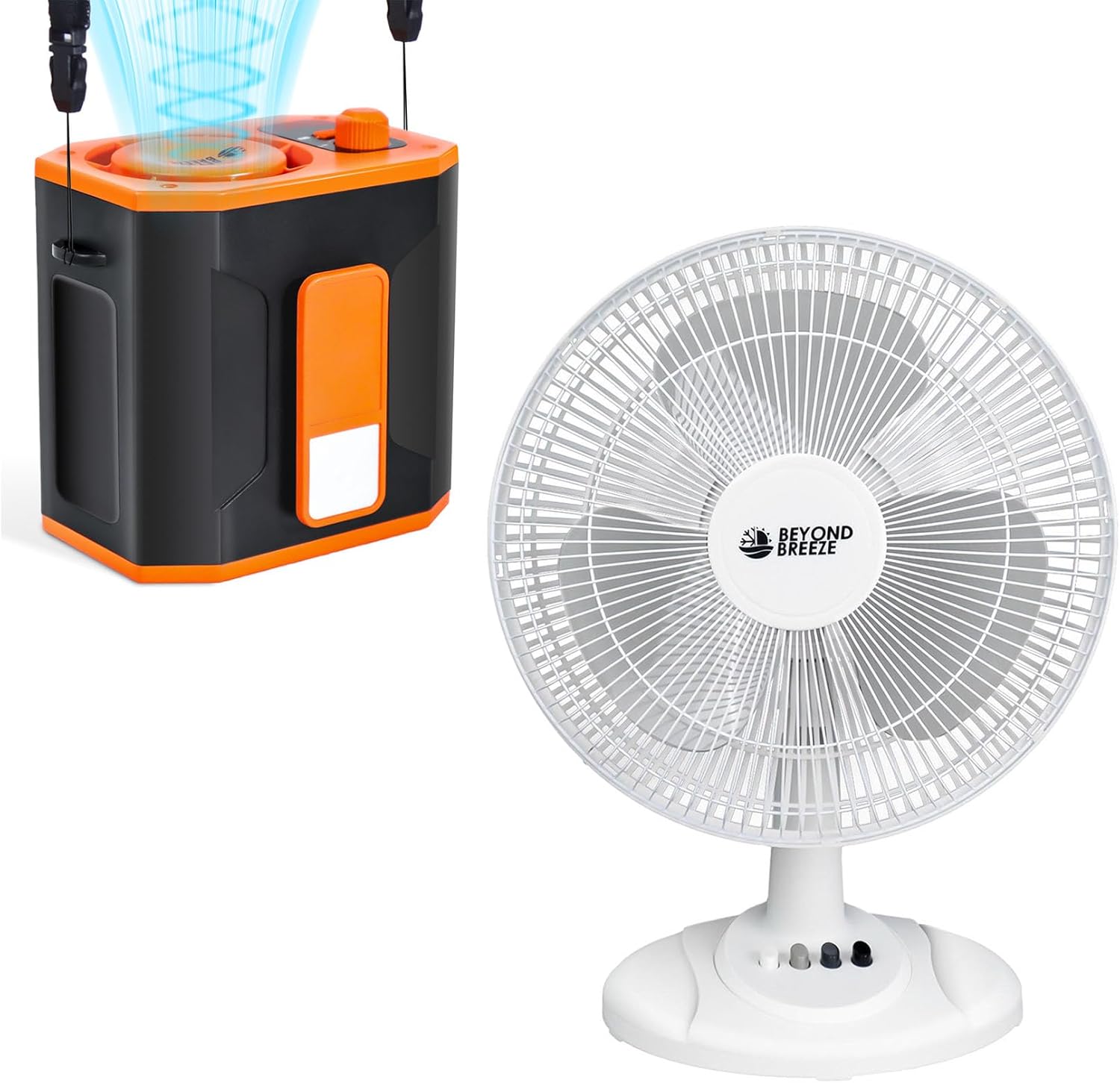 12 Inch Table Fan and Portable Waist Fan