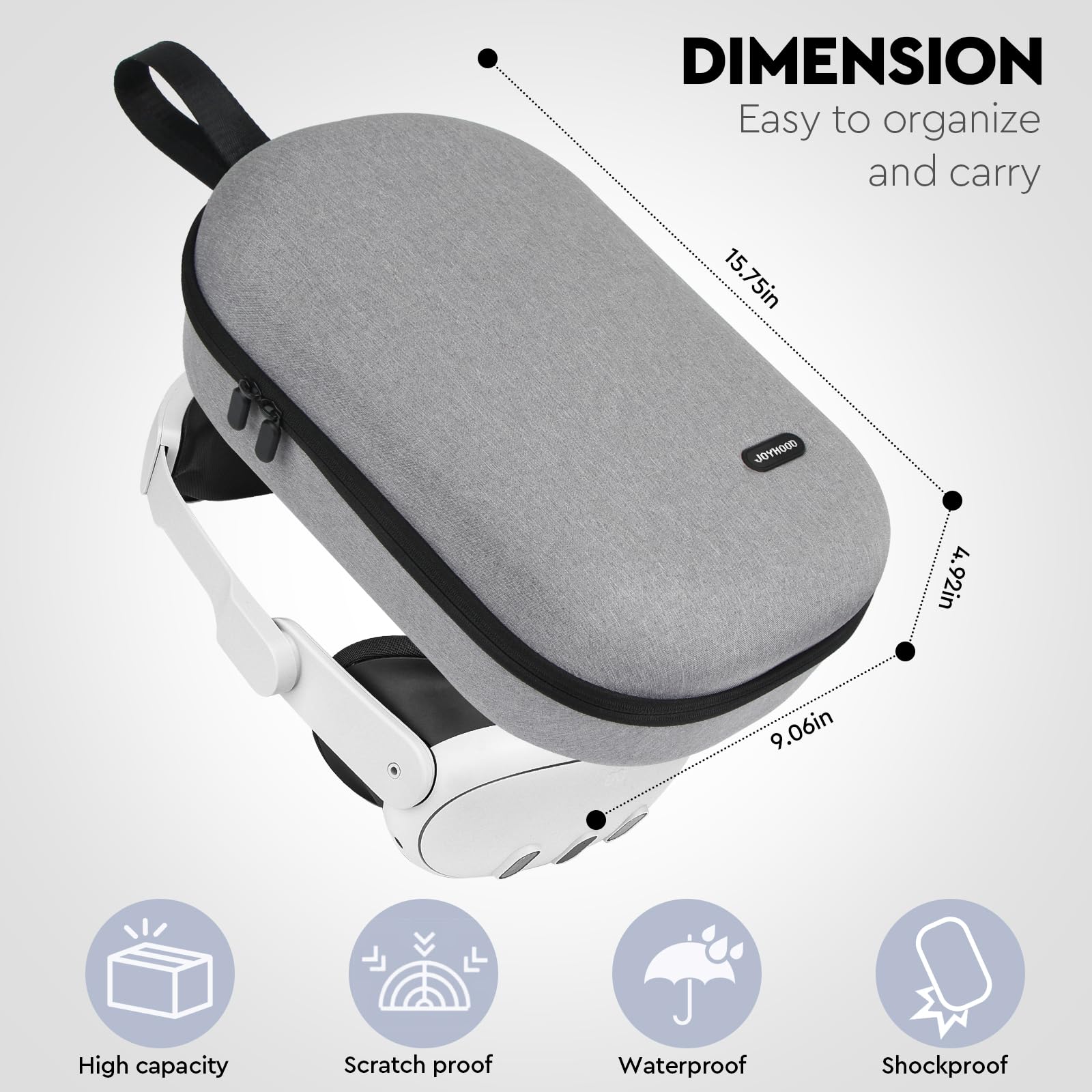 Amazon.co.jp: JoyHood ハードキャリングケース対応 Meta Quest