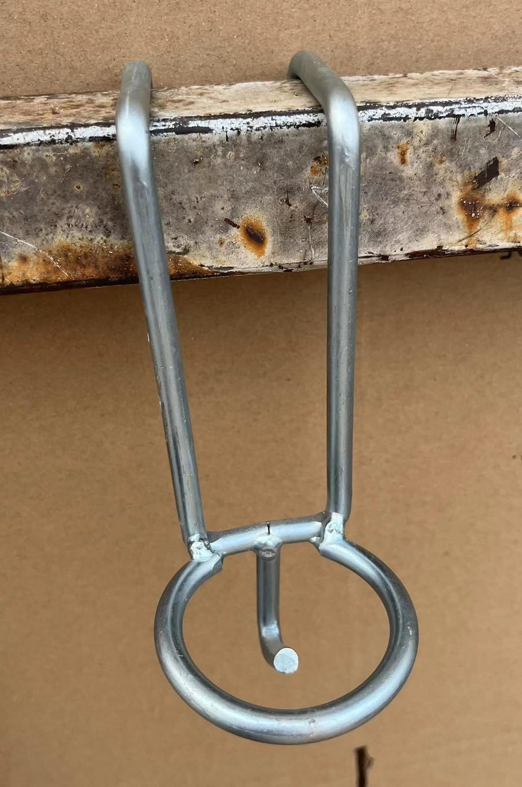 Lot de 2 crochets robustes amovibles pour seau à eau pour cheval - Pour murs ou portes d'équitation - Fournitures de bétail