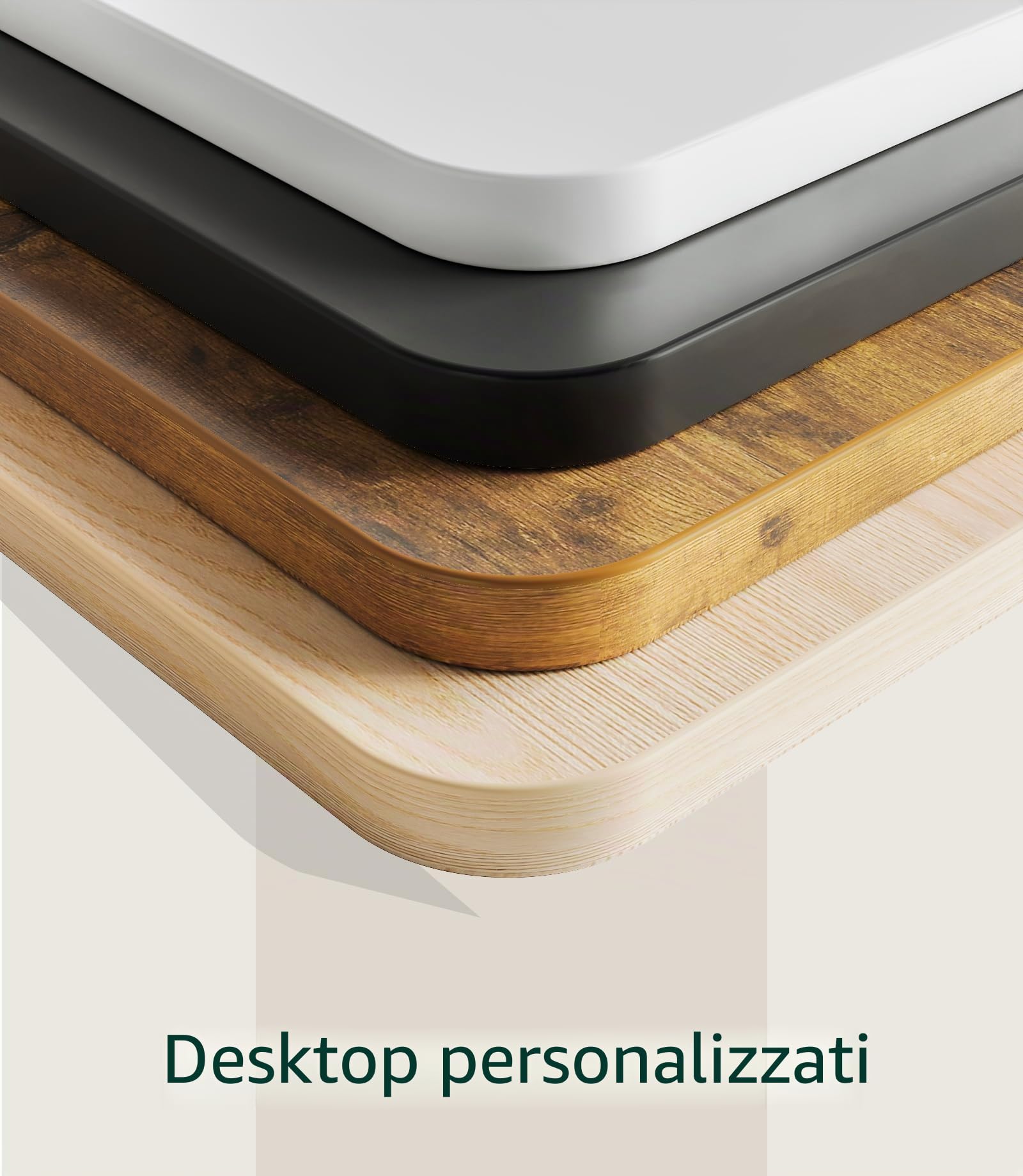 MAIDeSITe Piano da tavolo 140x70 cm con Spessore 25 mm - Piano da Tavolo Stabile per il DIY - Perfetto per Scrivanie Regolabili in Altezza (Casa e Ufficio)