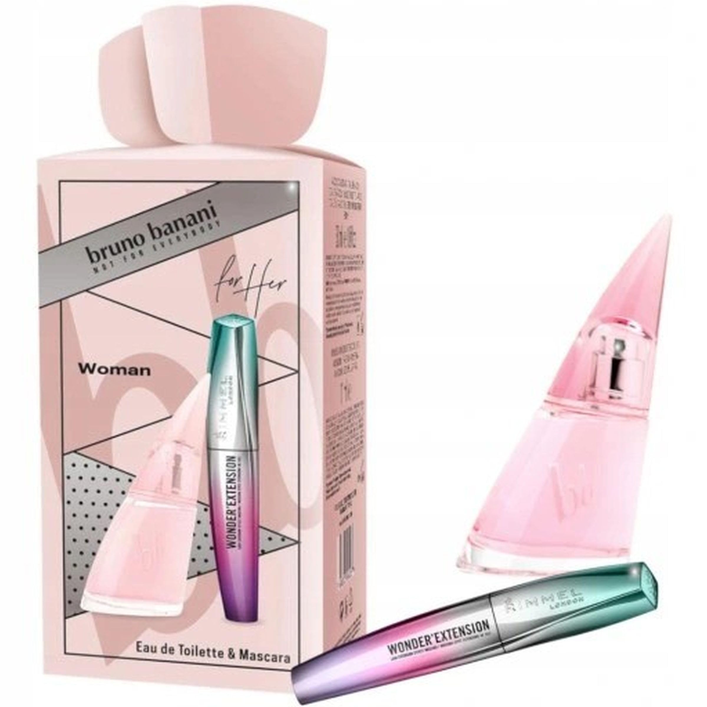 Banani Woman Set: Edt Spray 30ml + Rimmel London Mascara