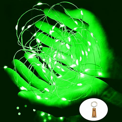 Miniatura 10 de Ranlraka Guirnalda de luces moradas que funcionan con pilas, 7 pies, guirnalda de luces de hadas de Halloween para centro de mesa, decoración de