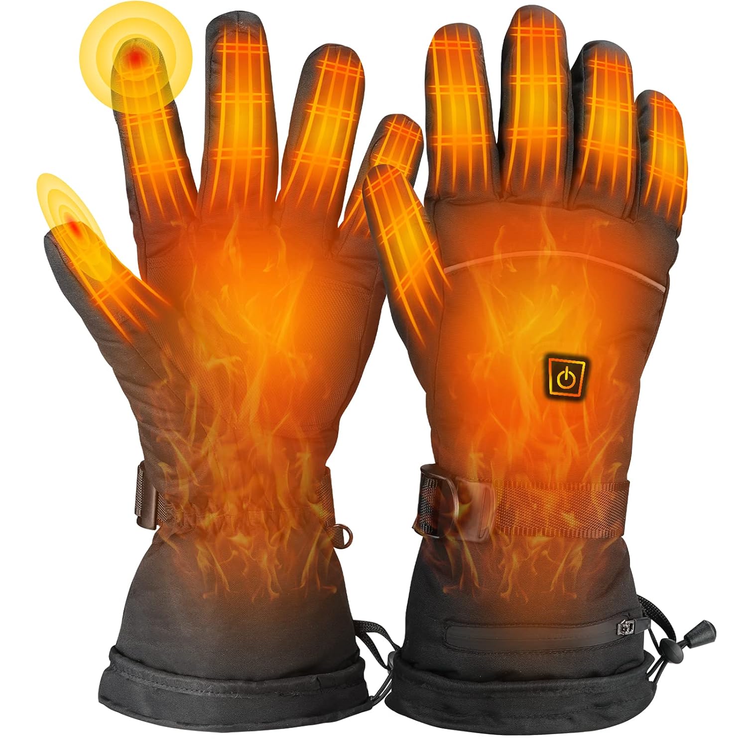 Kytkoia Heating Gloves Rechargeable Electric Battery Waterproof