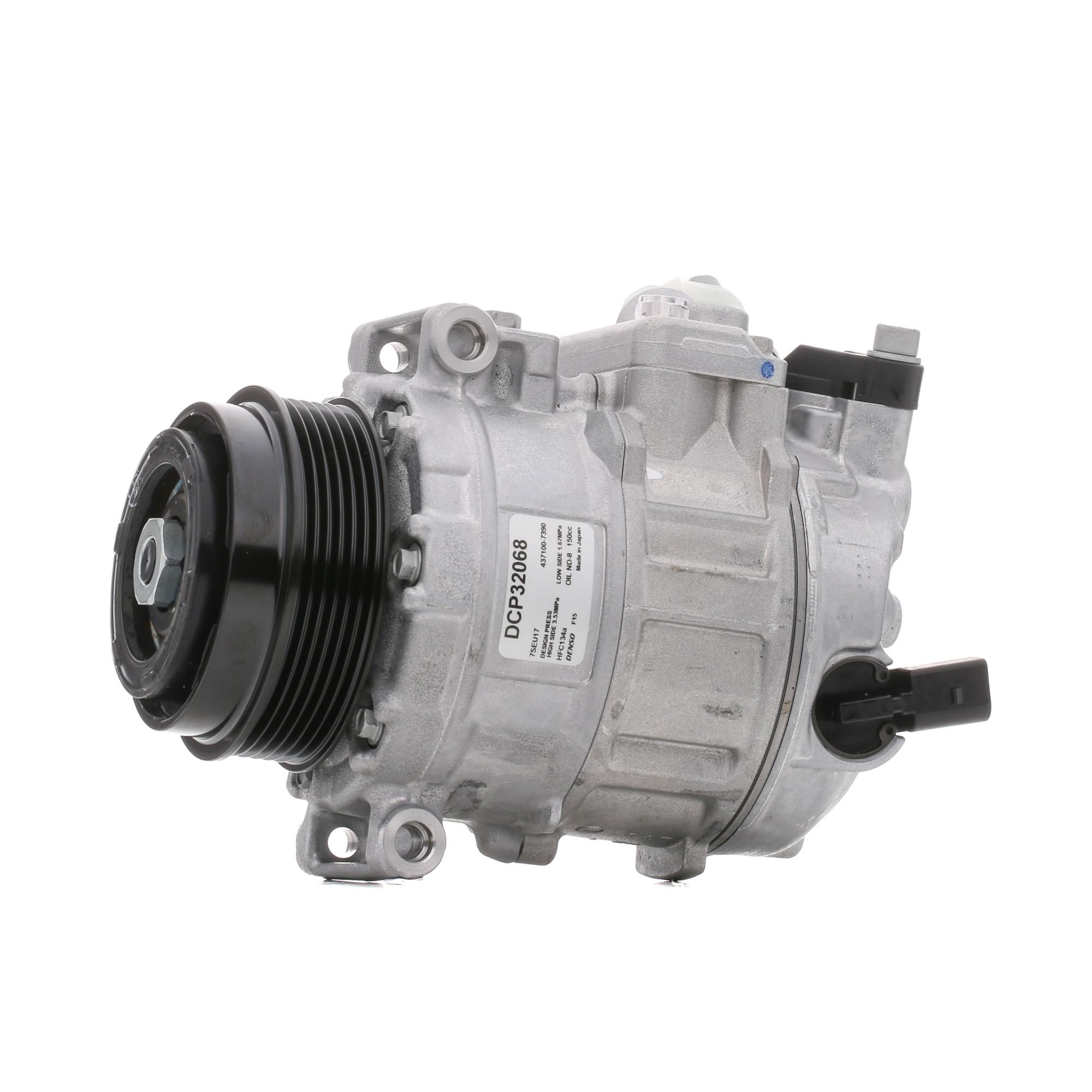DENSO A/C Compressor DCP32068 - OE-Quality Air Conditioning Compressor Replacement - Direct Fit Easy Install - Fits VW