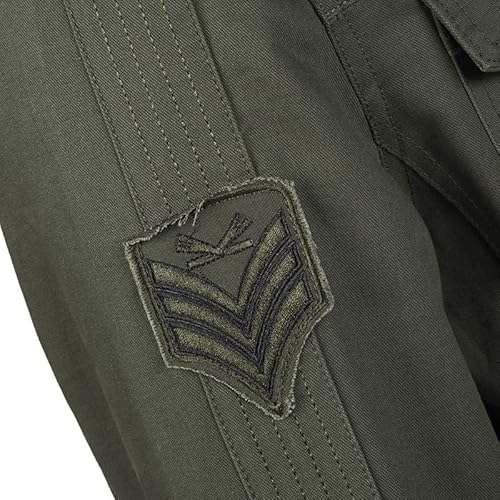 CNSTORE Jaqueta masculina de outono e de inverno Jaquetas militares masculinas de algodão leve prima