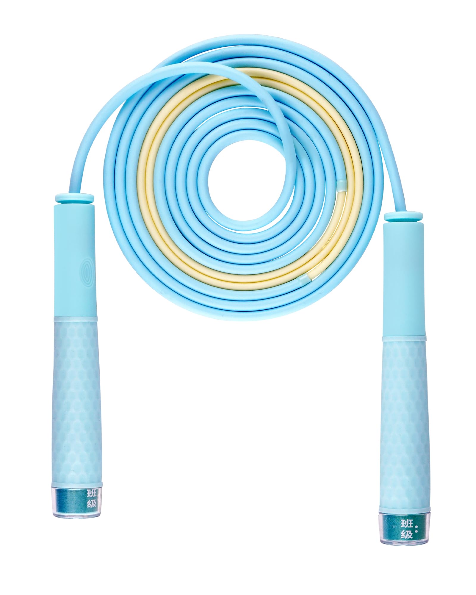 YUEDONG Dual Bearing Jump Rope – Segmented Speed Rope, Self-Locking, Non-Slip Handle, for Kids & Adults (1, BLUE, 280)