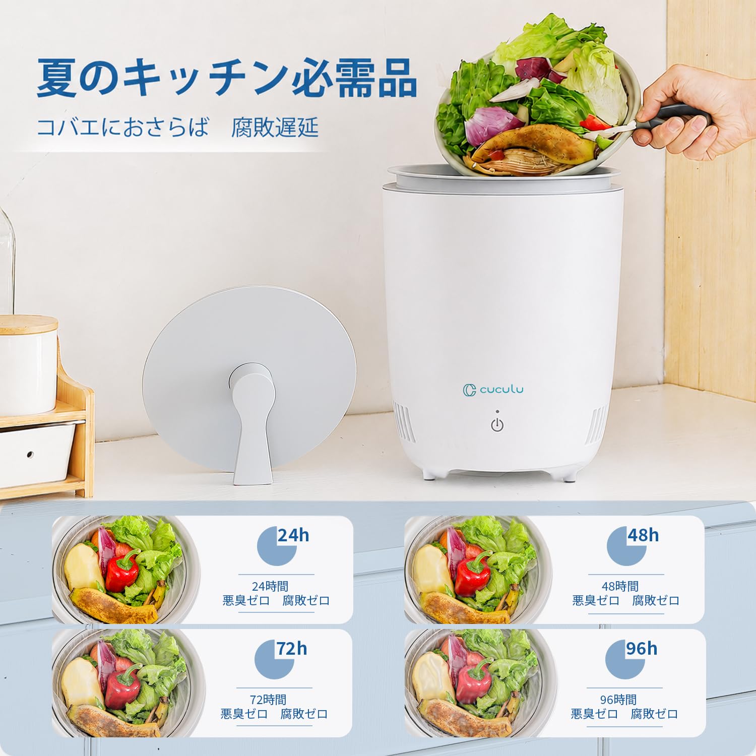 Amazon.co.jp: 冷蔵ゴミ箱 【2026年モデル・65W仕様】 生ゴミ処理機 生