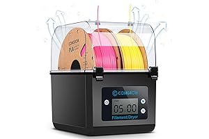 Comgrow 3D Printer Filament Dryer Box with Respooler Spool Holder