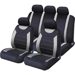 Fundas Asientos Smart Fortwo 450 Sakura SS5398 Fundas de asiento de coche, gris