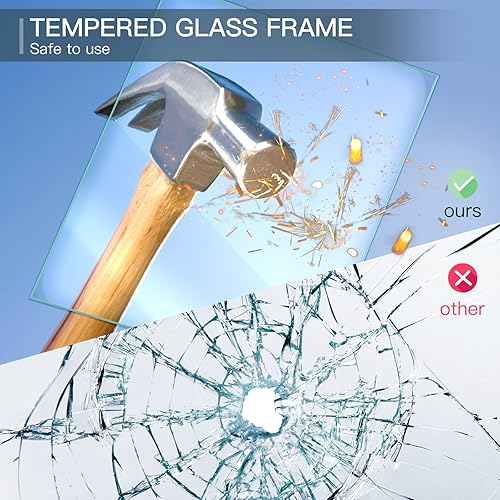 Miniatura 4 de XUANLUO Marcos de graduación de 11 x 14 pulgadas, marco de documentos de certificado con vidrio templado, marcos de fotos de diploma de color de