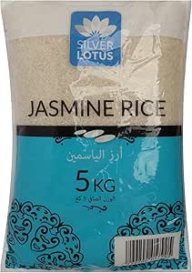 Silver Lotus Jasmine Rice 5kg : Amazon.ae: Grocery