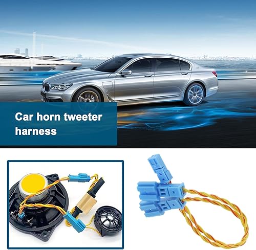 Miniatura 2 de 2 conectores de arnés de cableado para altavoz compatible con BMW X1/X3/X5 F10/F18/F30/F20/E60/E90/E70