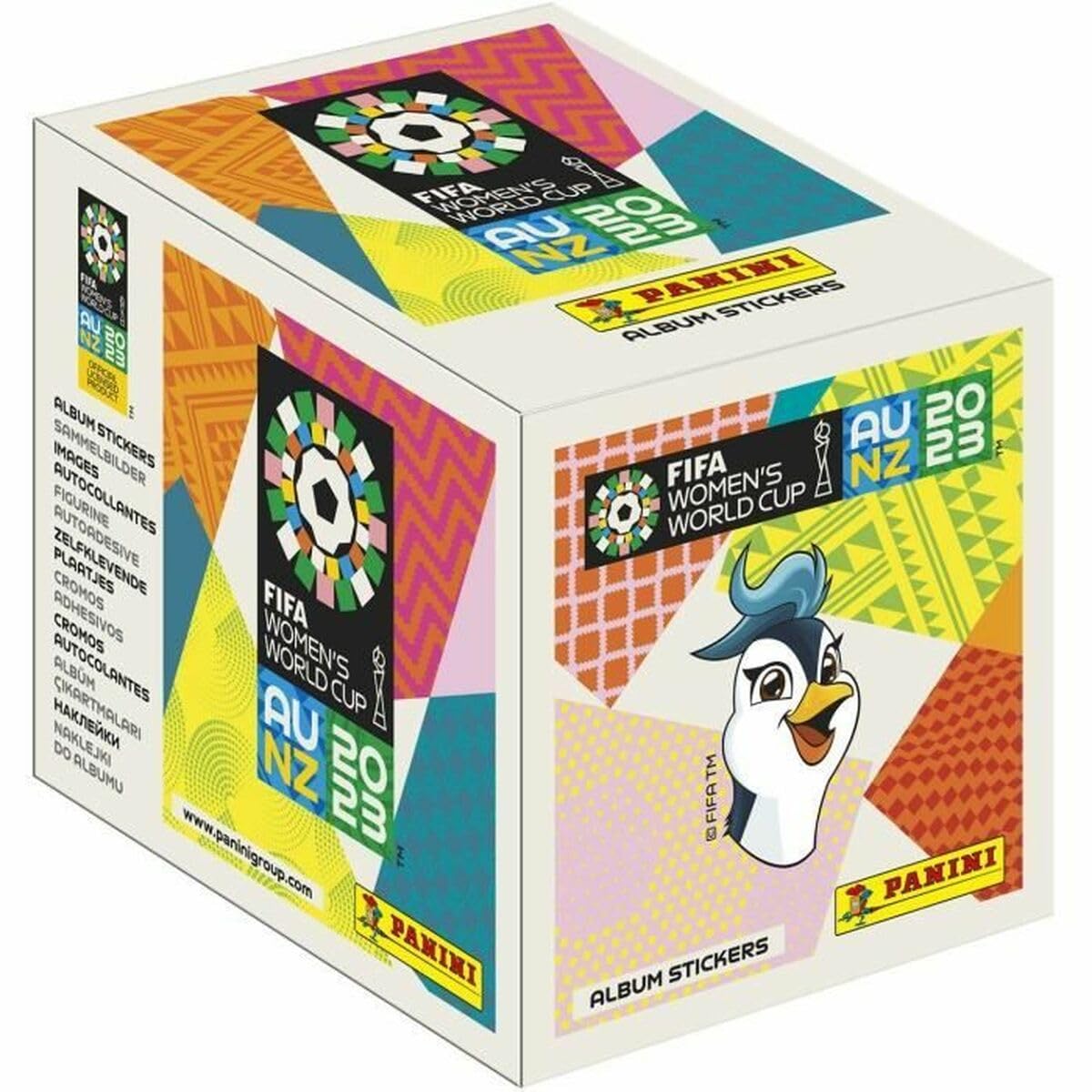 Panini- Copa Mundial Femenina de la FIFA 2023TM - Caja de 36 bolsillos, 004615BOX36F (Paquete de 2