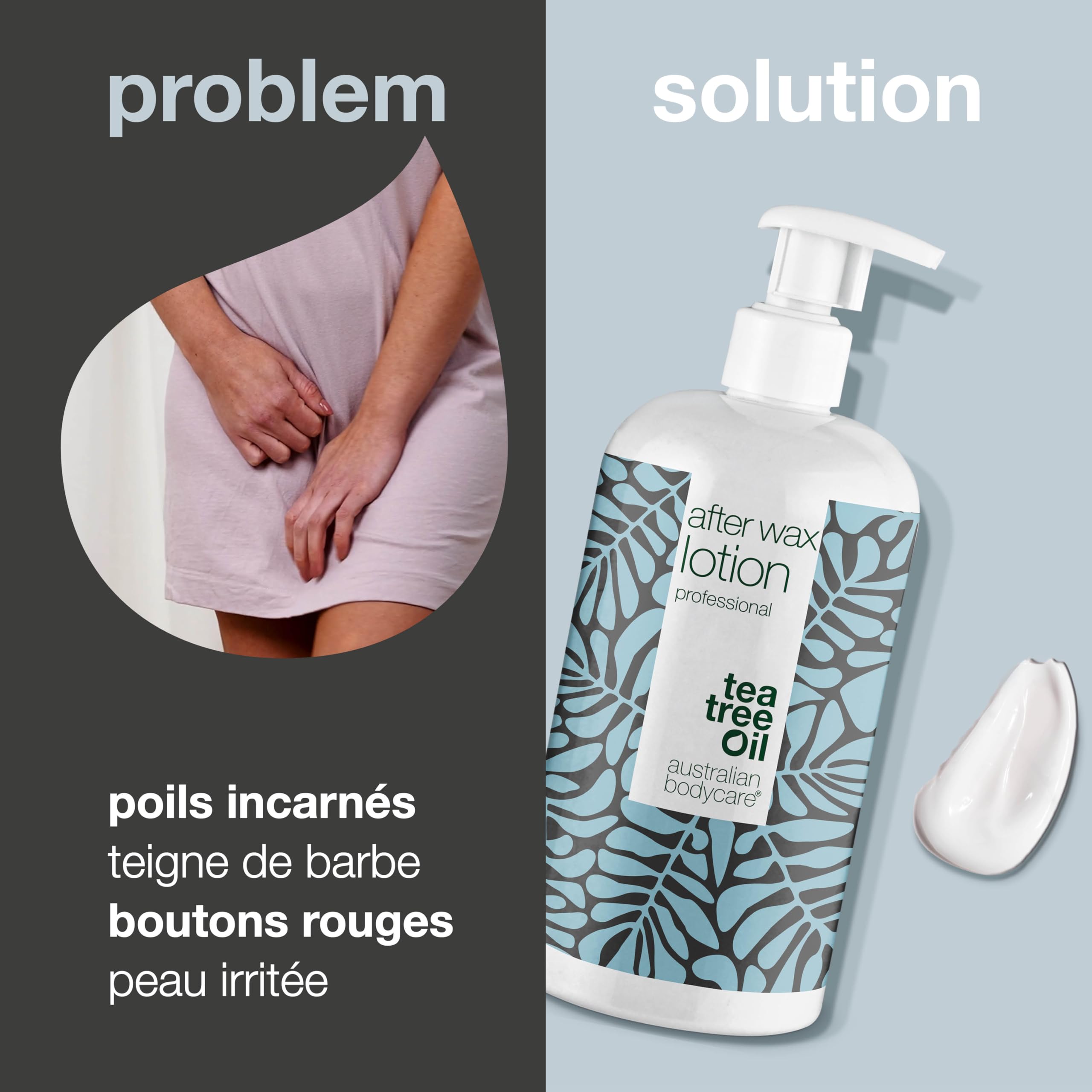 Lotion Après-Épilation Professionnelle, À utiliser après l'épilation à la cire, l'épilation du maillot ou l'épilation brésilienne | Réduit l'apparence des poils incarnés et de l'irritation de la peau
