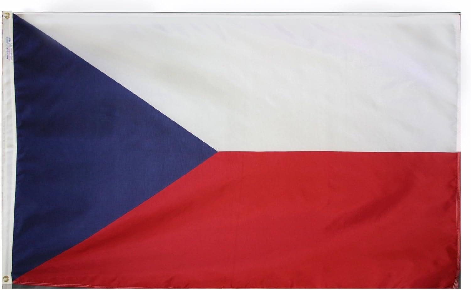 Annin Flagmakers Czech Republic Flag USA-Made to Official United Nations Design Specifications, 3 x 5 Feet (Model 192046)
