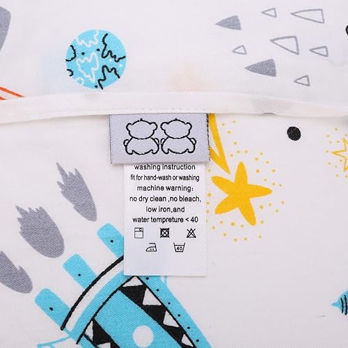 Miniatura 120 de Fundas de almohada para niños pequeños, paquete de 2 fundas de almohada para almohadas de 13 x 18 pulgadas o 12 x 16 pulgadas para ropa de cama