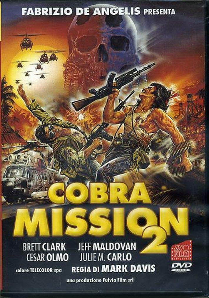Cobra Mission 2 en película DVD con edición italiana