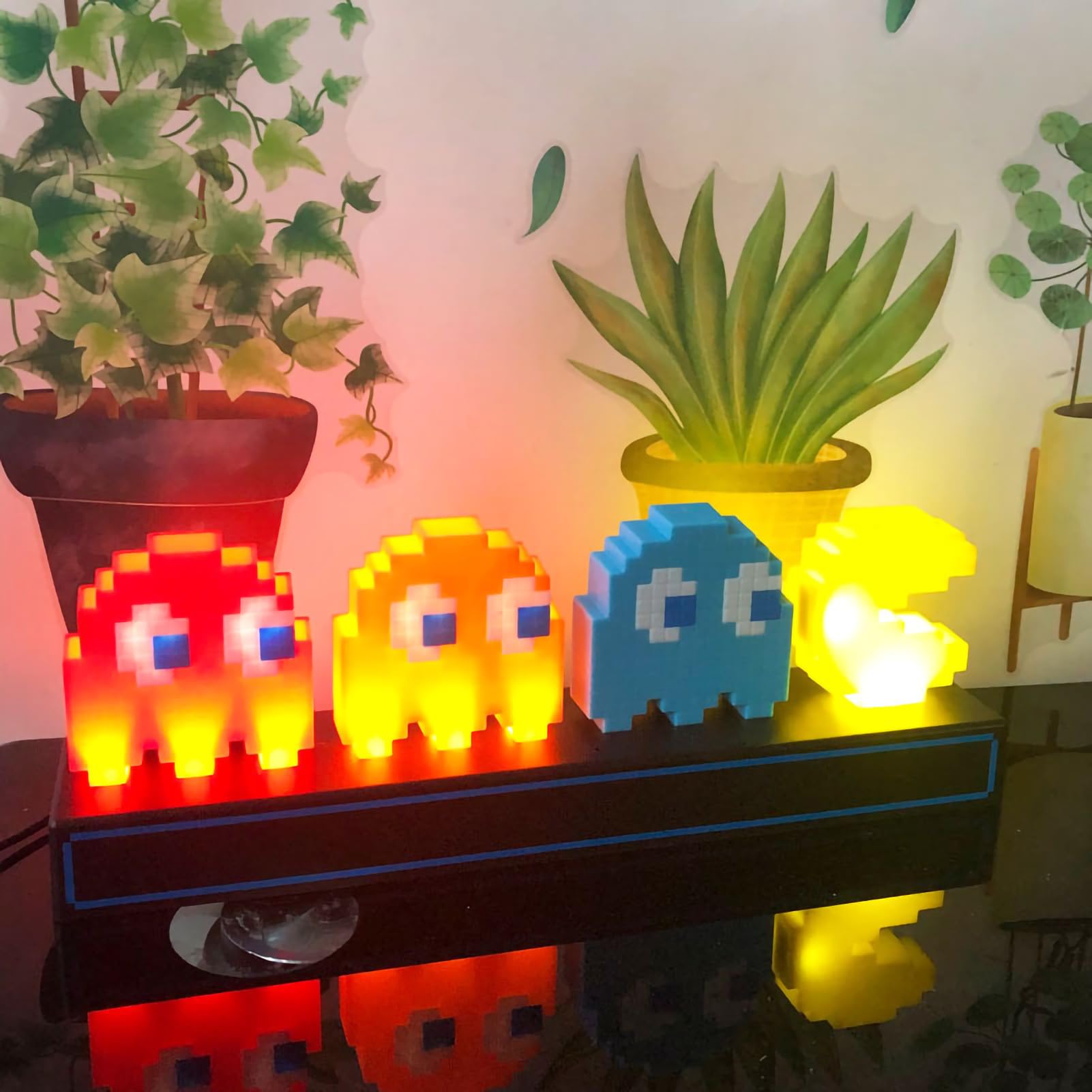 Spacnana Lovely Voice Control Night Light, Colorful USB Night Lamp Cute Appearance for Room Decoration (Colorful) - Image 3