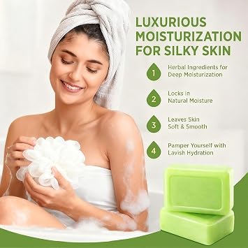 2PCS Tea Tree Oil Handmade Soap, Daily Cleansing Tea Tree Oil Soap, Cleansing and Showering 2-in-1, Plant-based formula soothes and moisturises, nourishes healthy skin