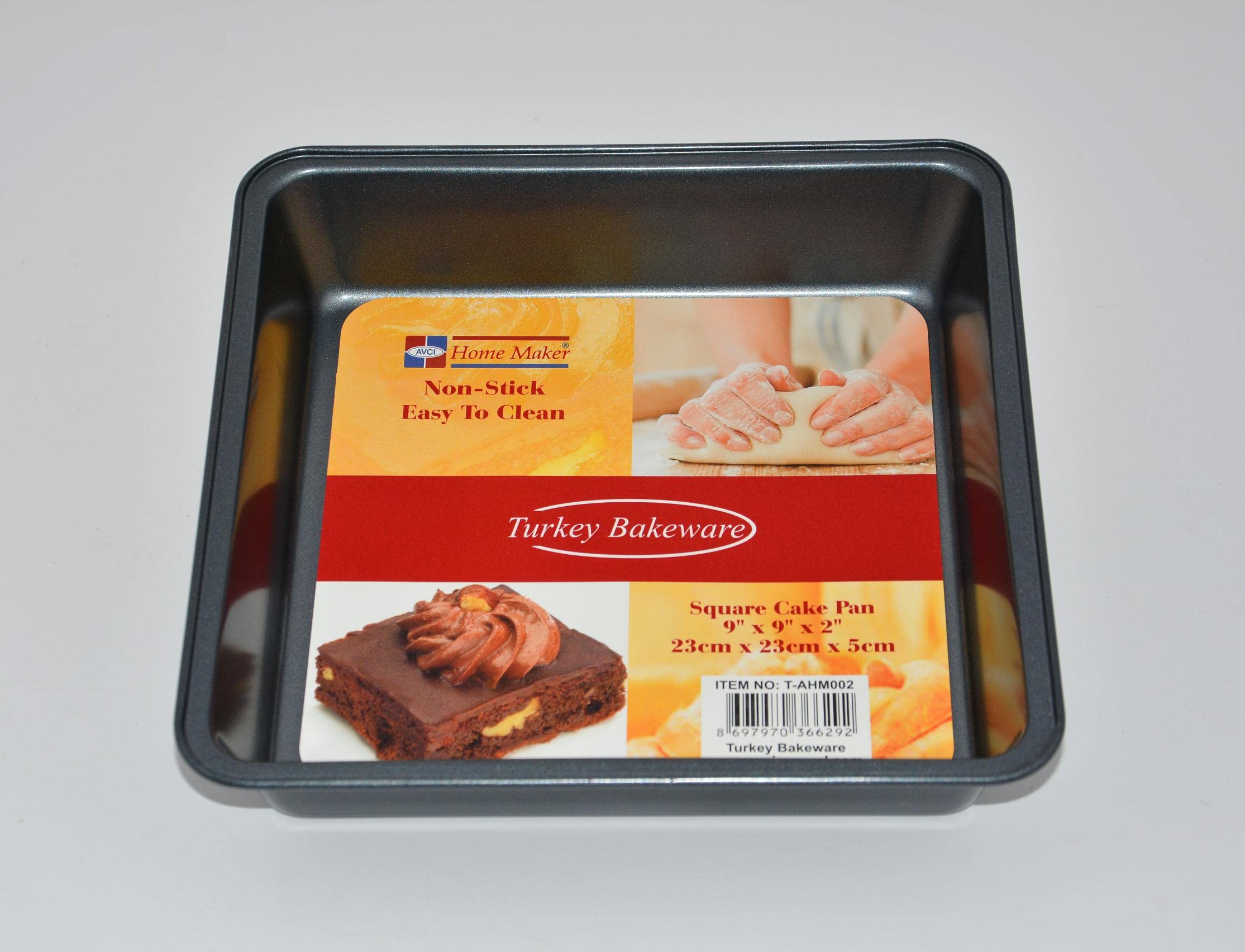 Home Maker Square Cake Pan, 23 cm Size