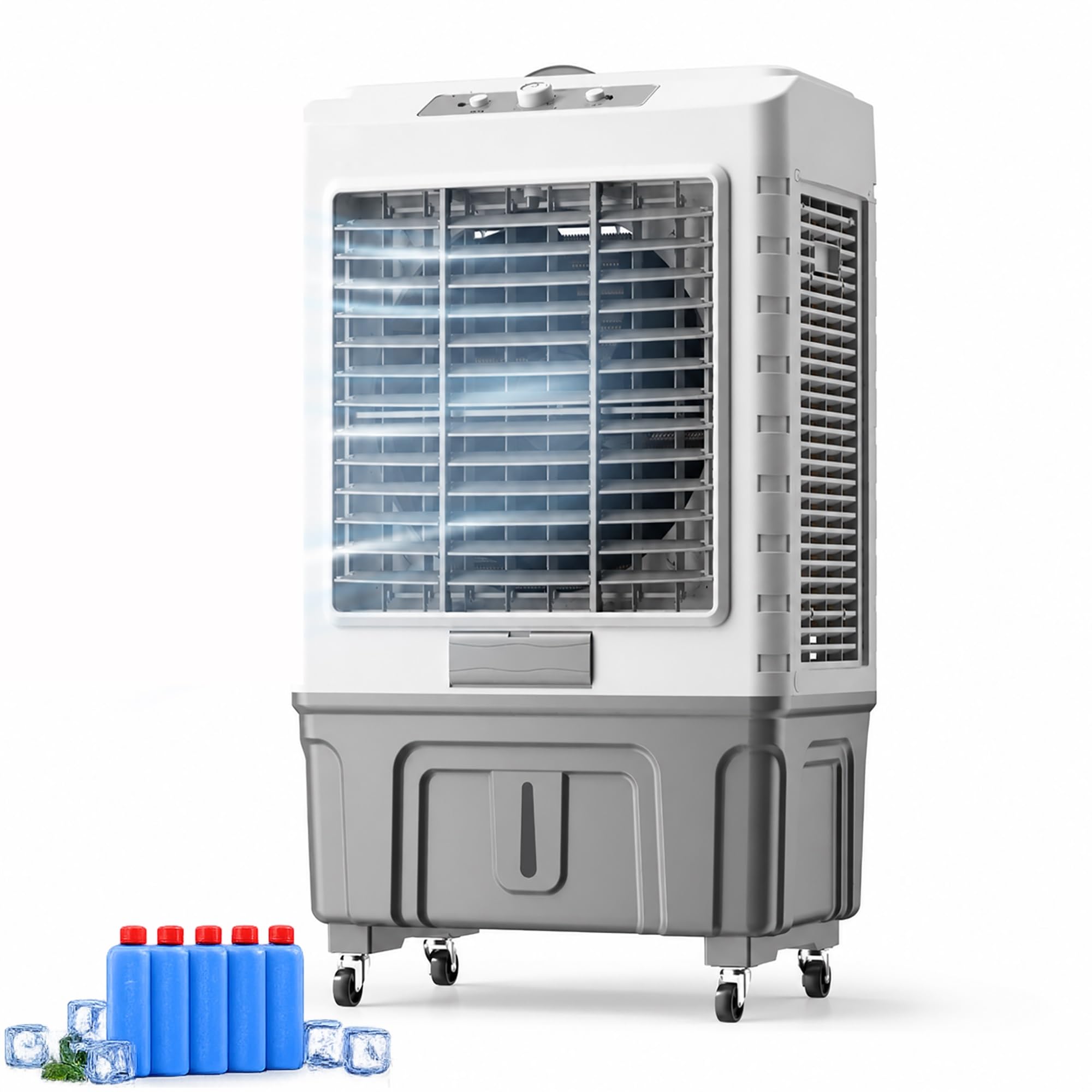 Industrial Evaporative Air Cooler (40L-80L Tank), Powerful Swamp Cooling