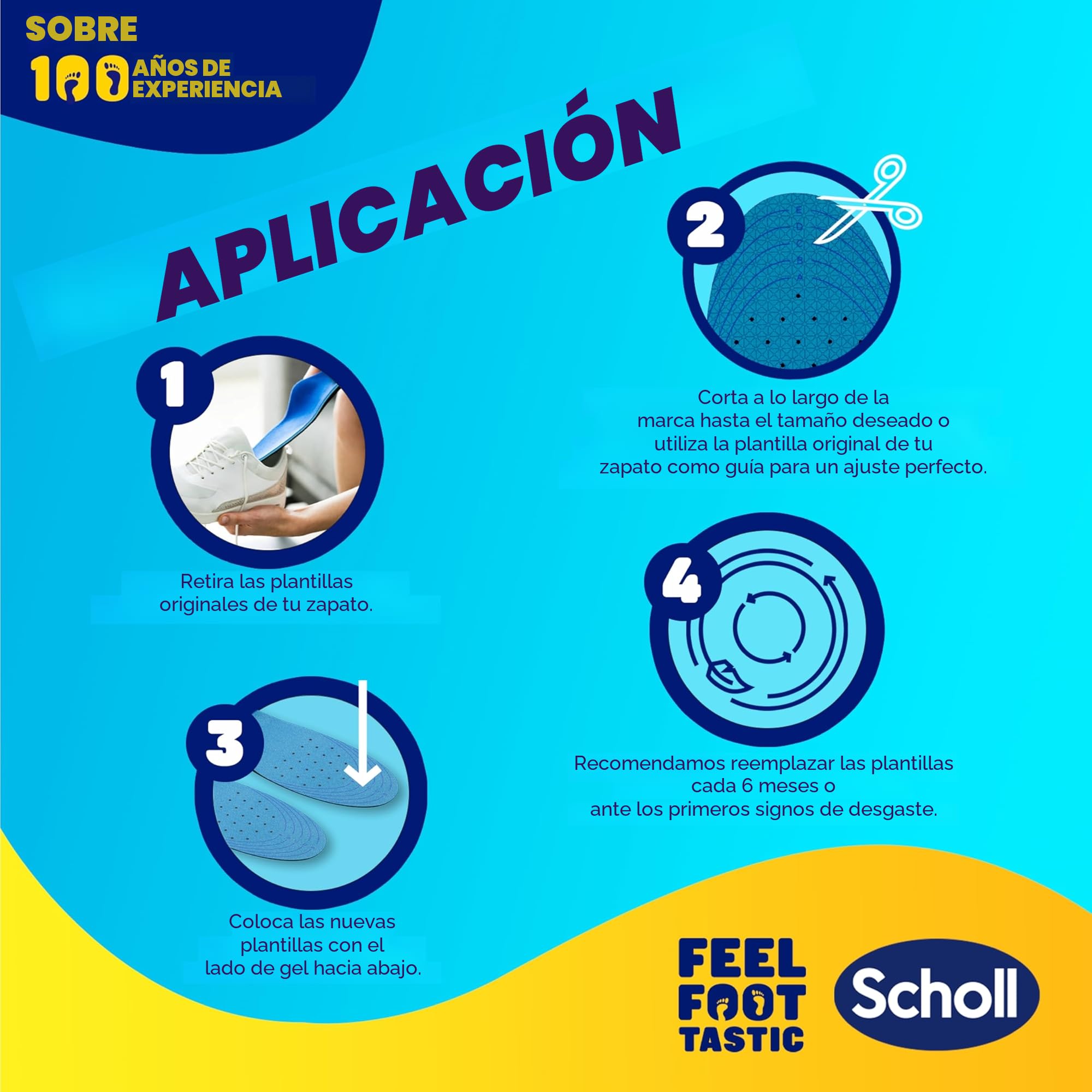 Scholl Plantillas GelActiv Work