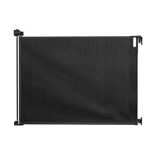 Miniatura 4 de Perma Child Safety Puerta retráctil para bebés para interiores y exteriores, 38.6 pulgadas de alto que se extiende hasta 79 pulgadas de ancho, color