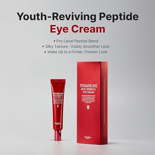 Miniatura 4 de TROIAREUKE Crema para ojos antiarrugas, crema reafirmante intensiva antienvejecimiento para cara y cuello | Hidratante con infusión de rosas