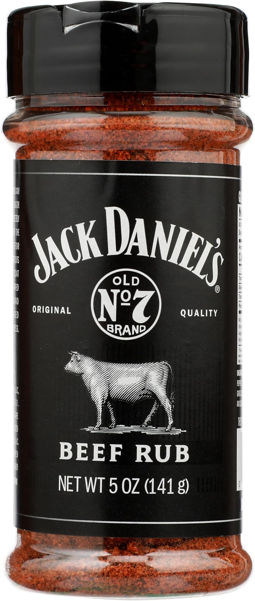 Jack Daniels Seasoning Rub Barbeque Beef, 5 oz