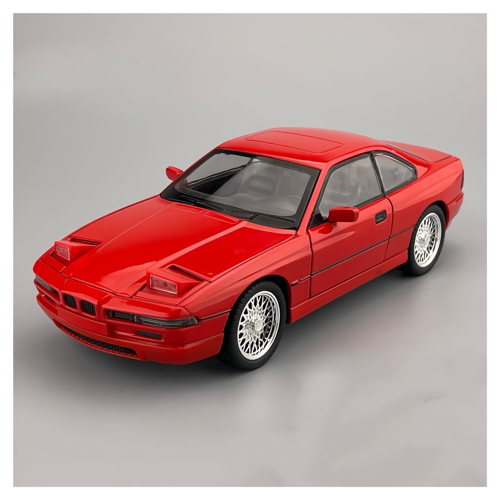 UIFCOG Die Cast Collectible Car Model 1:24 For BWM 850CSi Alloy Die Casting Model Car Ornaments(Red)