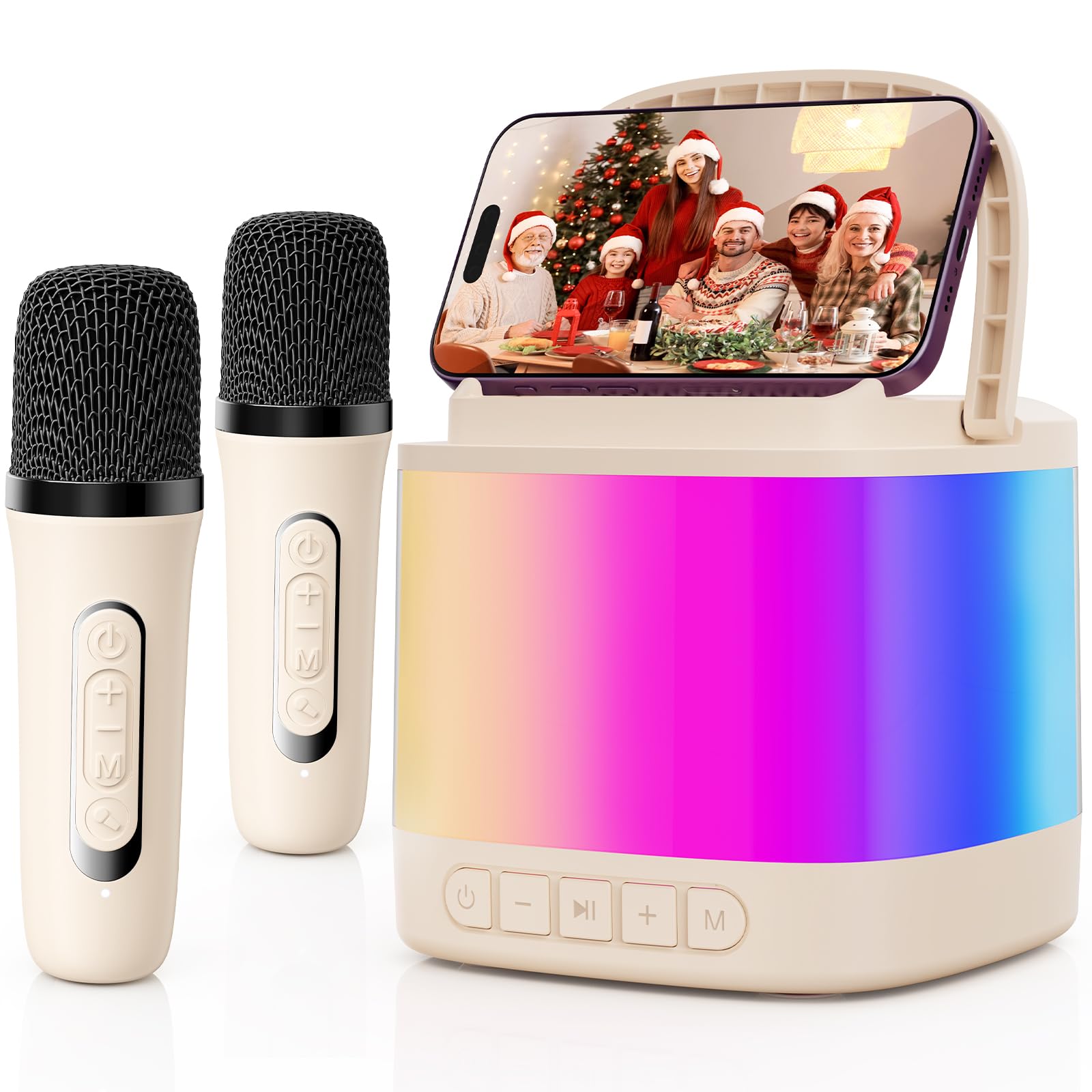 Amazon | HWWR カラオケセット 家庭用 カラオケマイク Bluetooth5.3 5