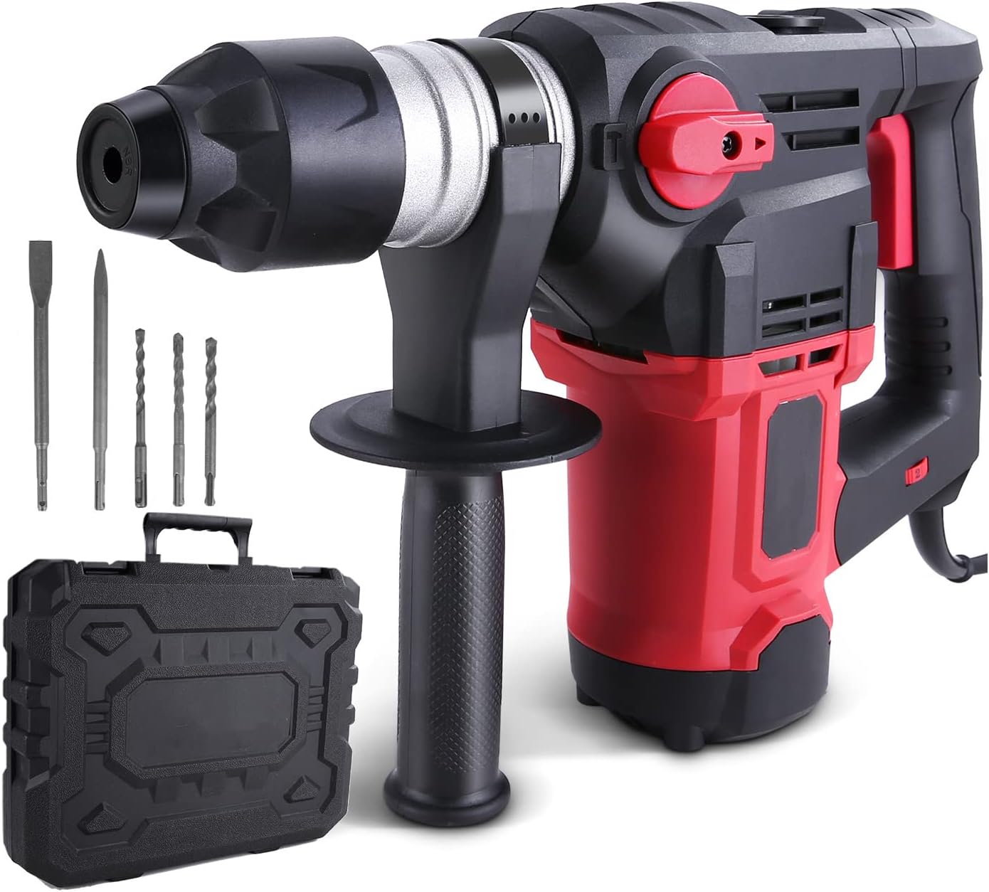 Rotary Hammer Drill 1500W, SDS Plus 7.4J 4350BPM 0880RPM with Safety