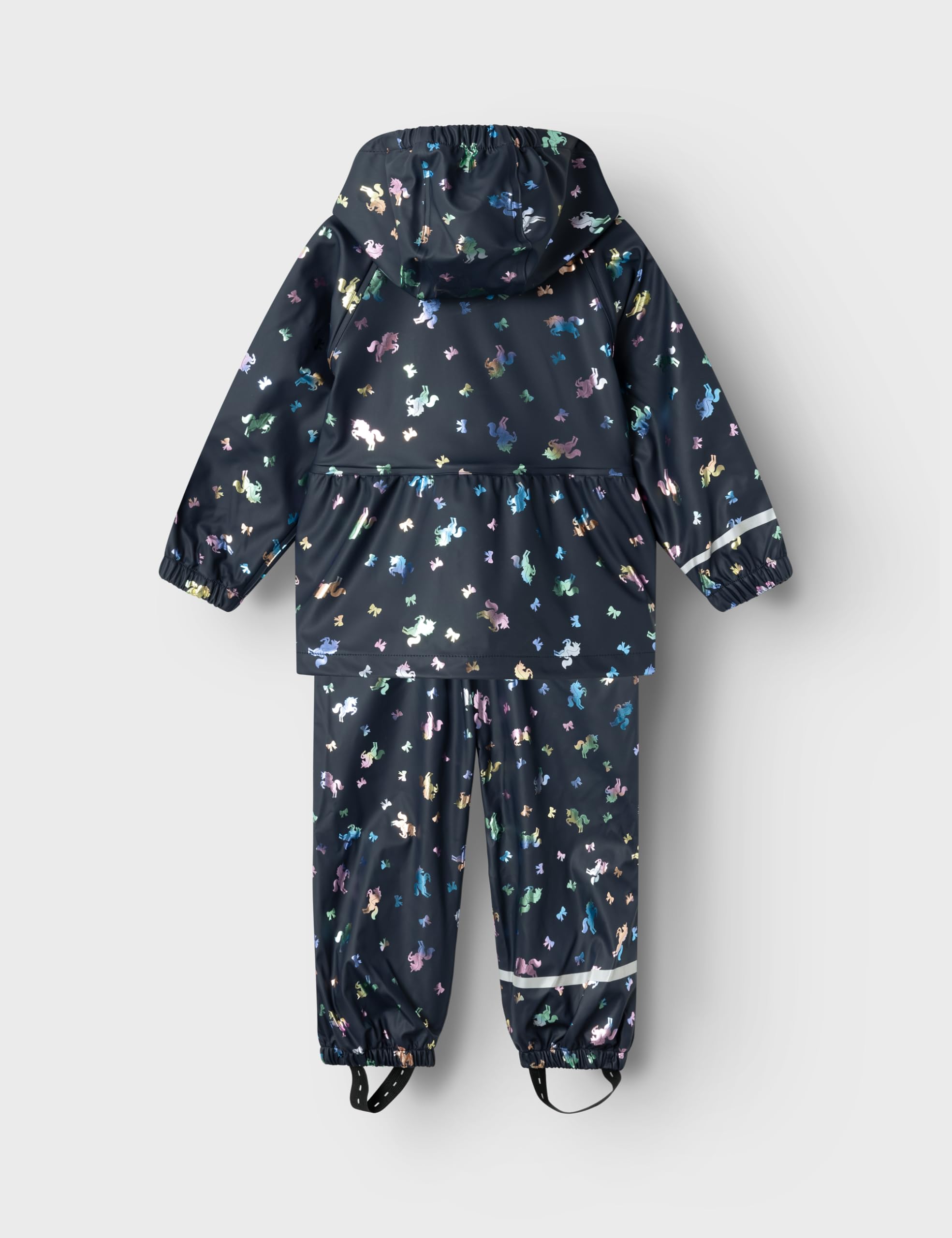 NAME IT Nmfdry10 Rain Set Foil Aop Fo Tuta da sci Bambine e ragazze (Pacco da 1)